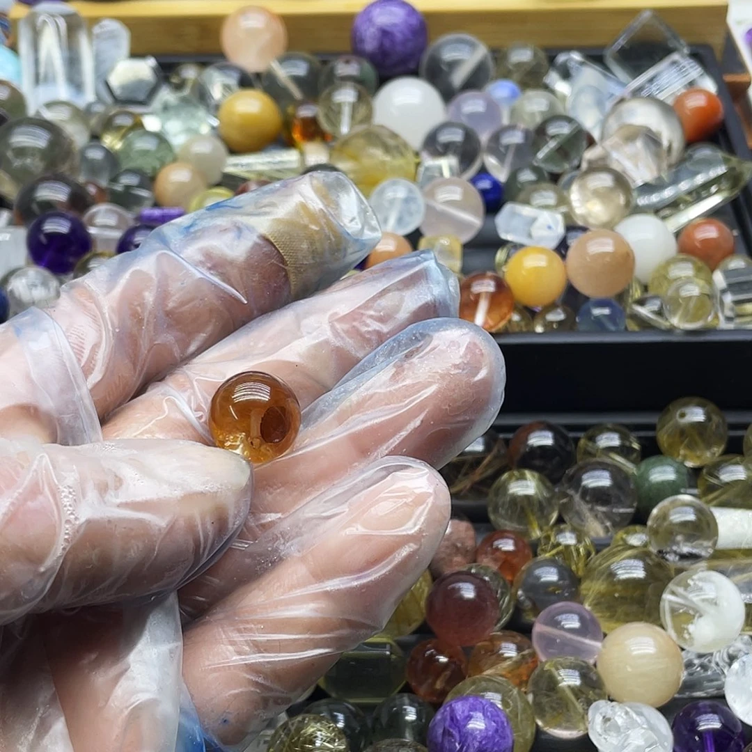 查罗石珠子合金小*米