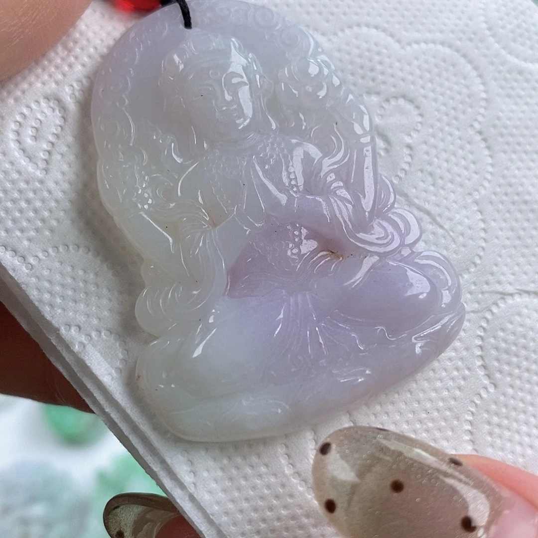 翡翠未镶嵌吊坠(不含链)翡翠