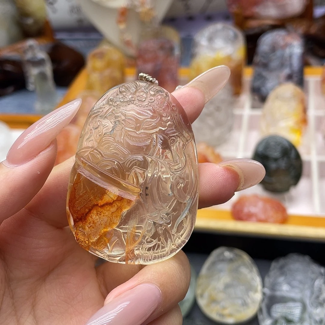 颈饰未镶嵌水晶天然