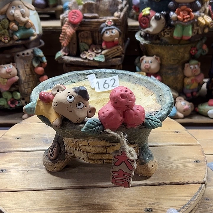 嘻哈多肉花盆百搭