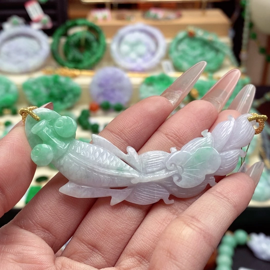 颈饰未镶嵌翡翠翡翠吊坠
