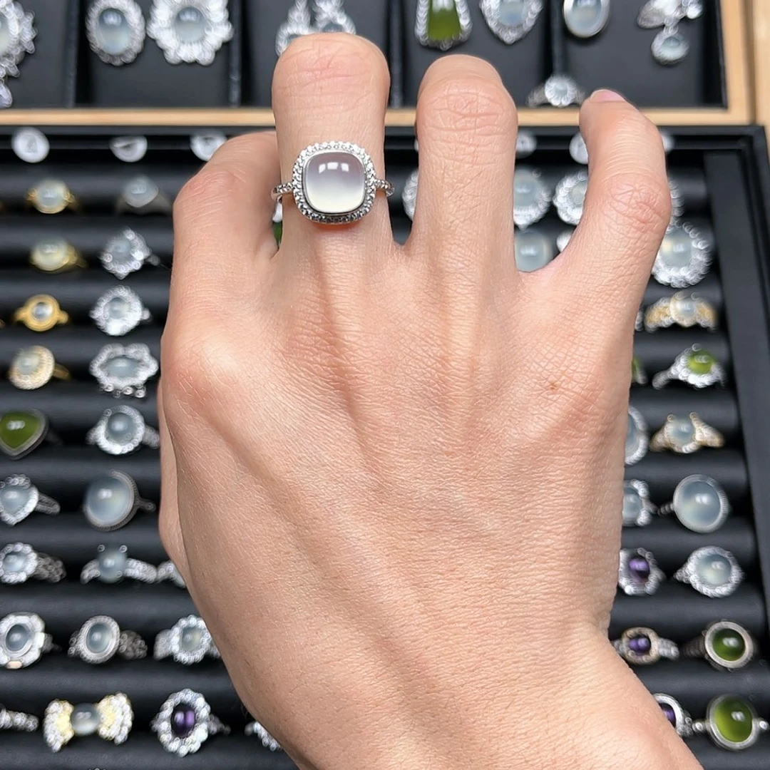 【闪购商品】岫玉颈饰银S925镶嵌安*~