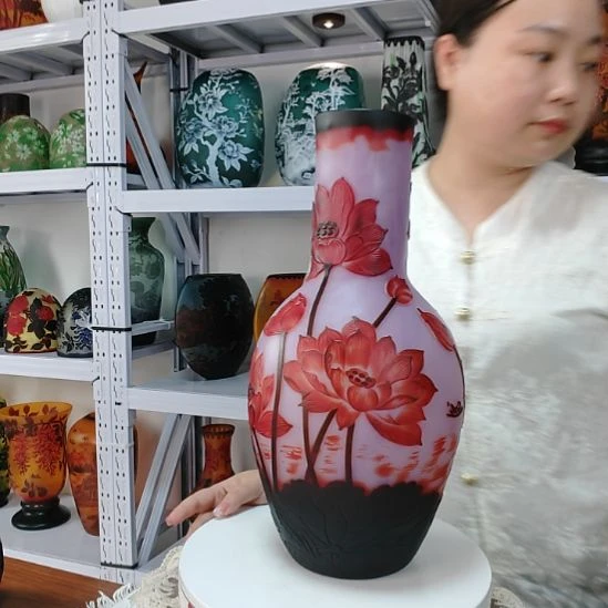 琉璃手工艺品【17】格雷花瓶