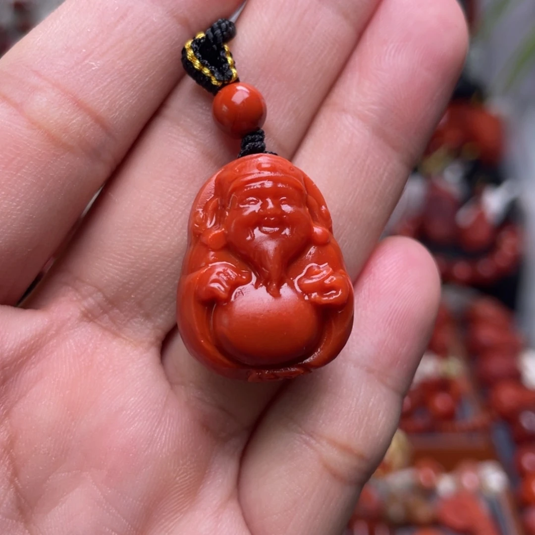 【闪购商品】未镶嵌财神爷南红玛瑙