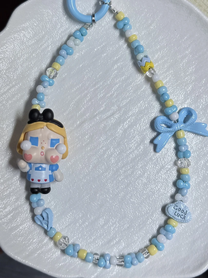 Diy手工长短款独特款式手机链