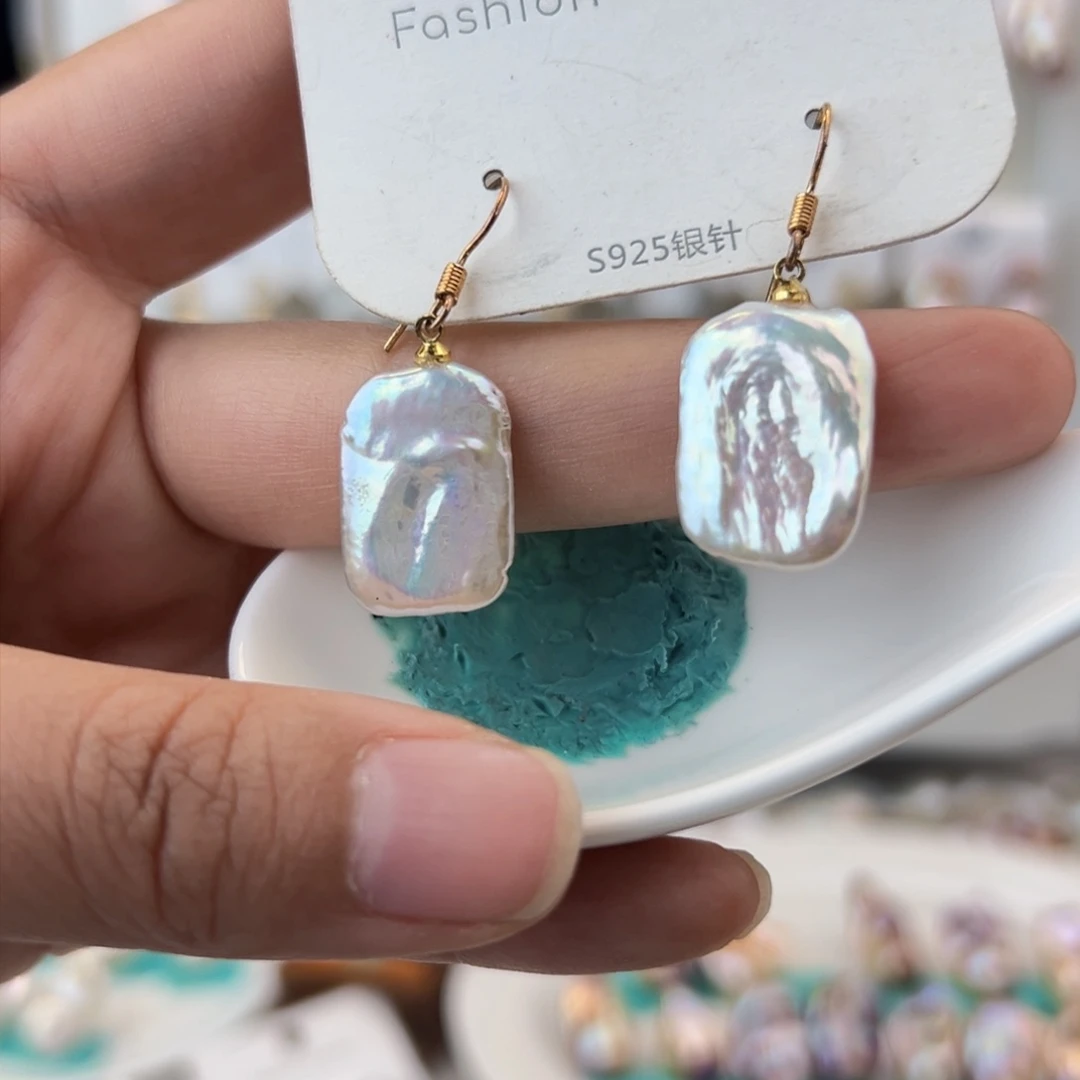 淡水珍珠耳饰未镶嵌