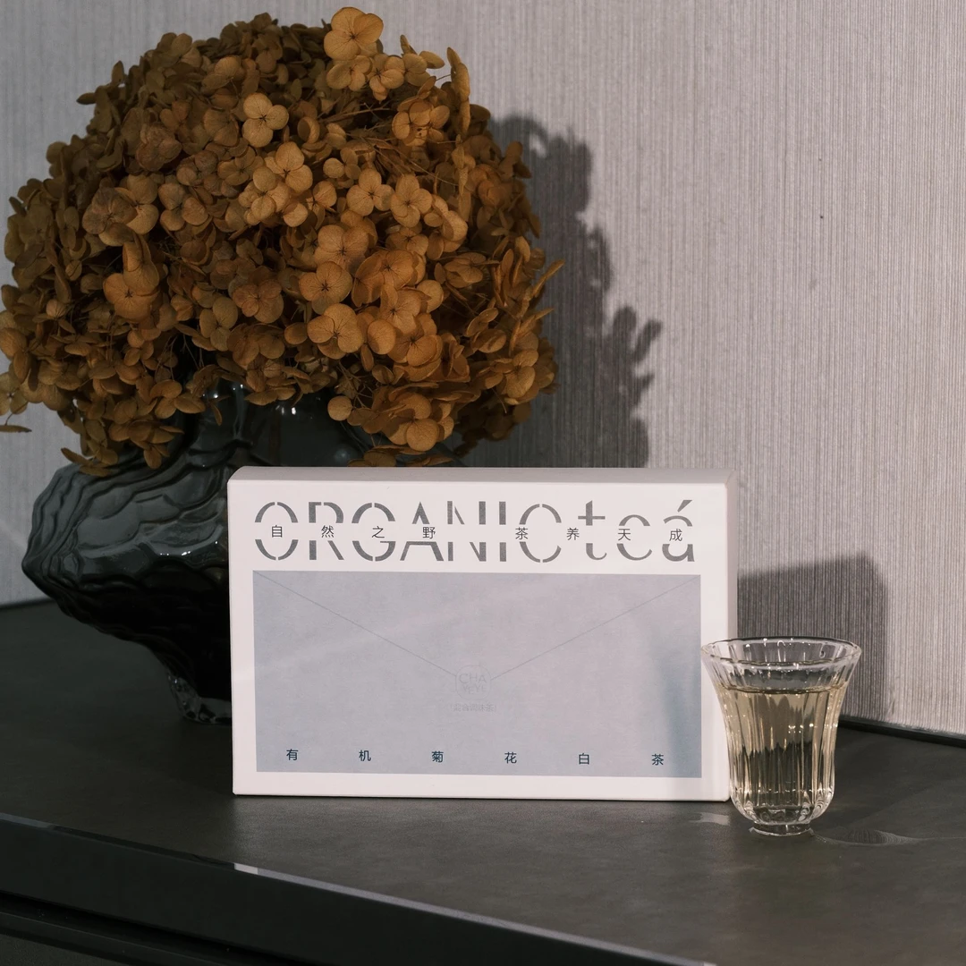 CHAYEYE有机菊花白茶袋泡茶皇菊花草茶叶茶包冷热泡茶独立小包装