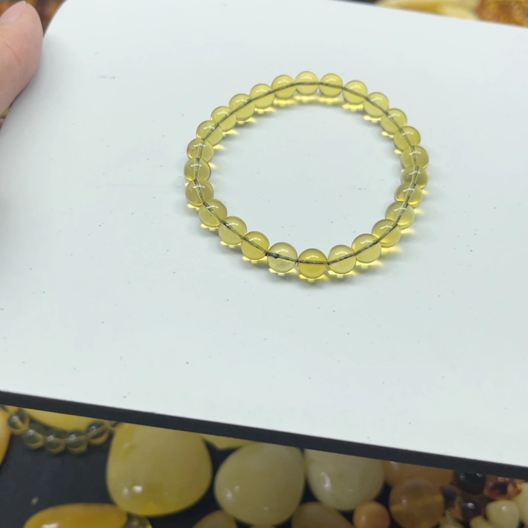 琥珀未镶嵌手串琥珀手串