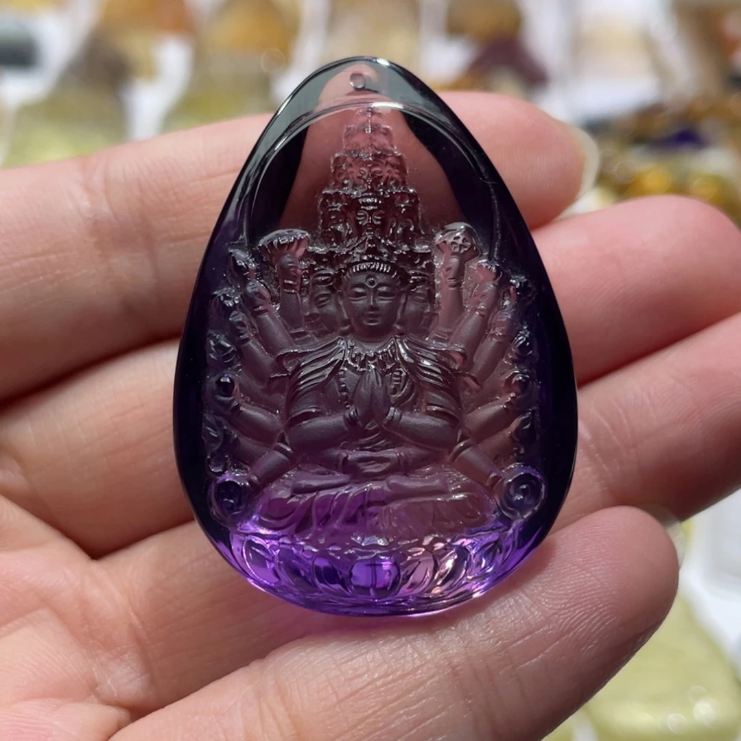 水晶颈饰未镶嵌定制