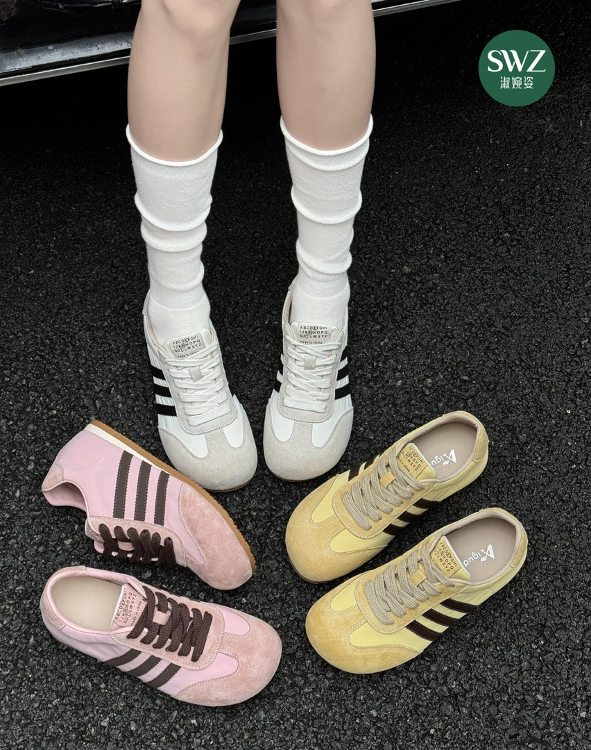 小众淑婉姿防滑德训休闲鞋浅口专业级低帮时尚休闲鞋街头风