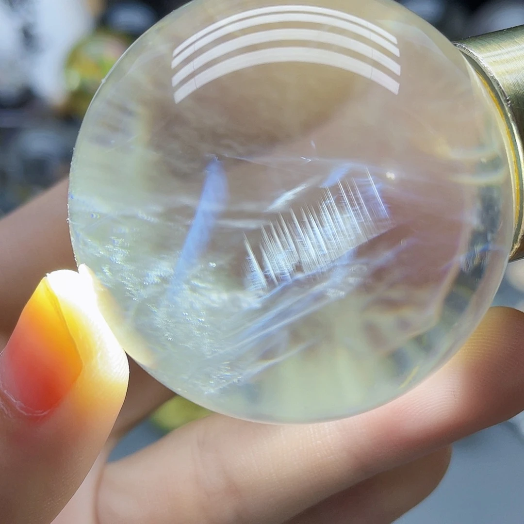 未镶嵌珠宝半成品水晶天然水晶47mm