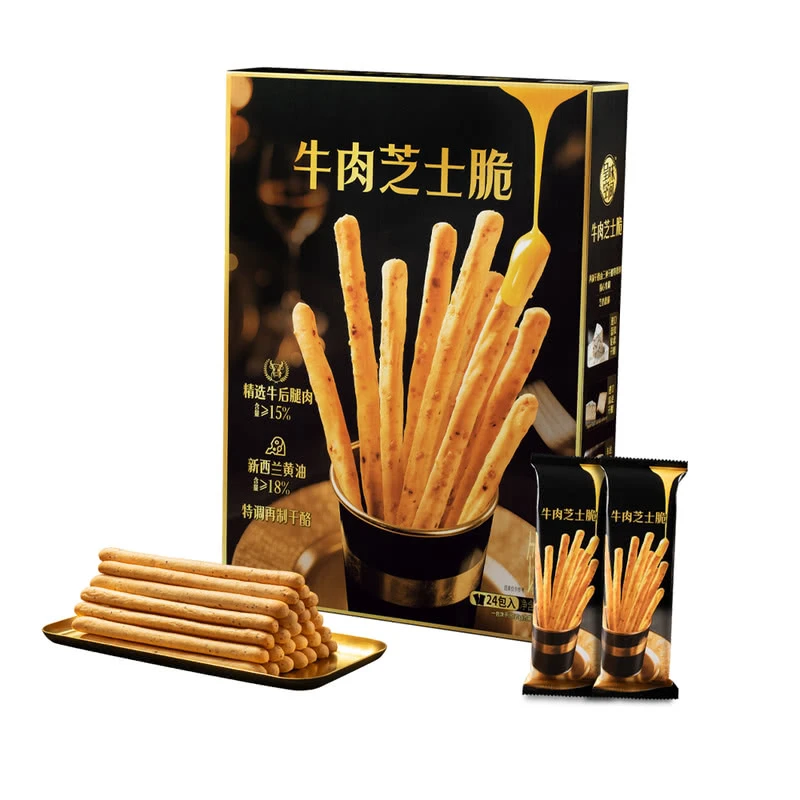 呈味空间 牛肉芝士脆600g