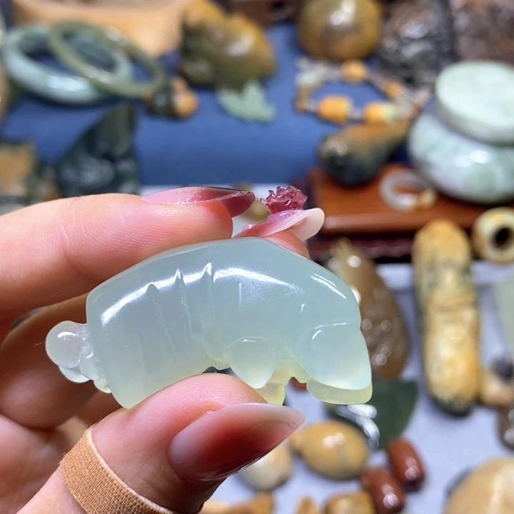 蛇纹石玉未镶嵌岫玉