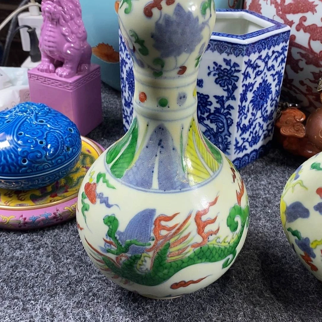 手工手绘陶瓷摆件工艺品用****1