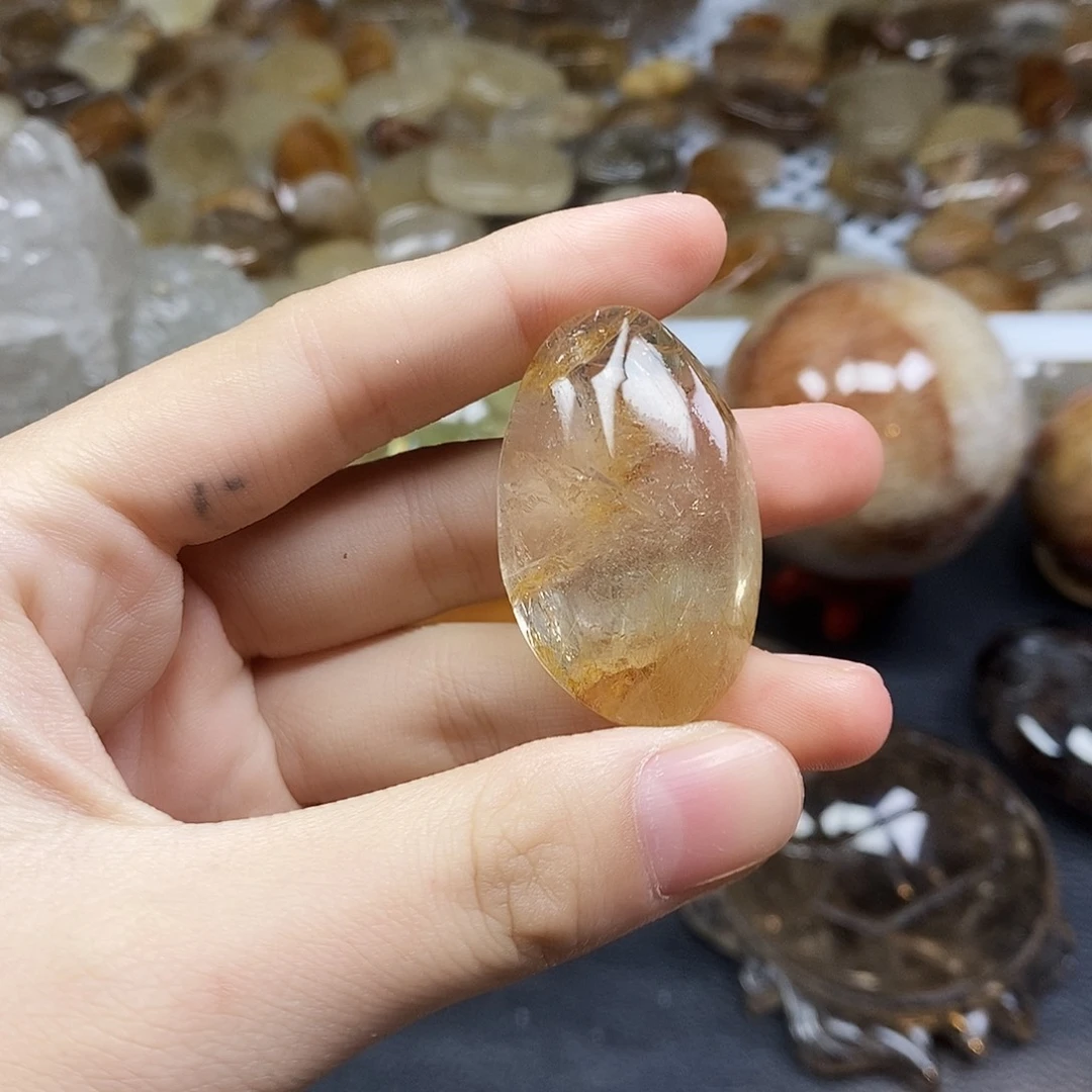 未镶嵌水晶珠宝半成品218水晶石