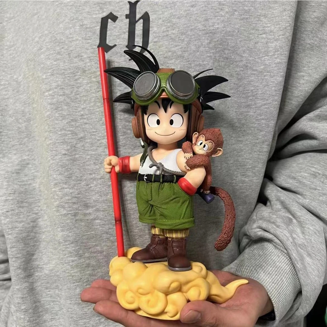 优质版 七龙珠飞行服悟空 手办摆件 高约20cm