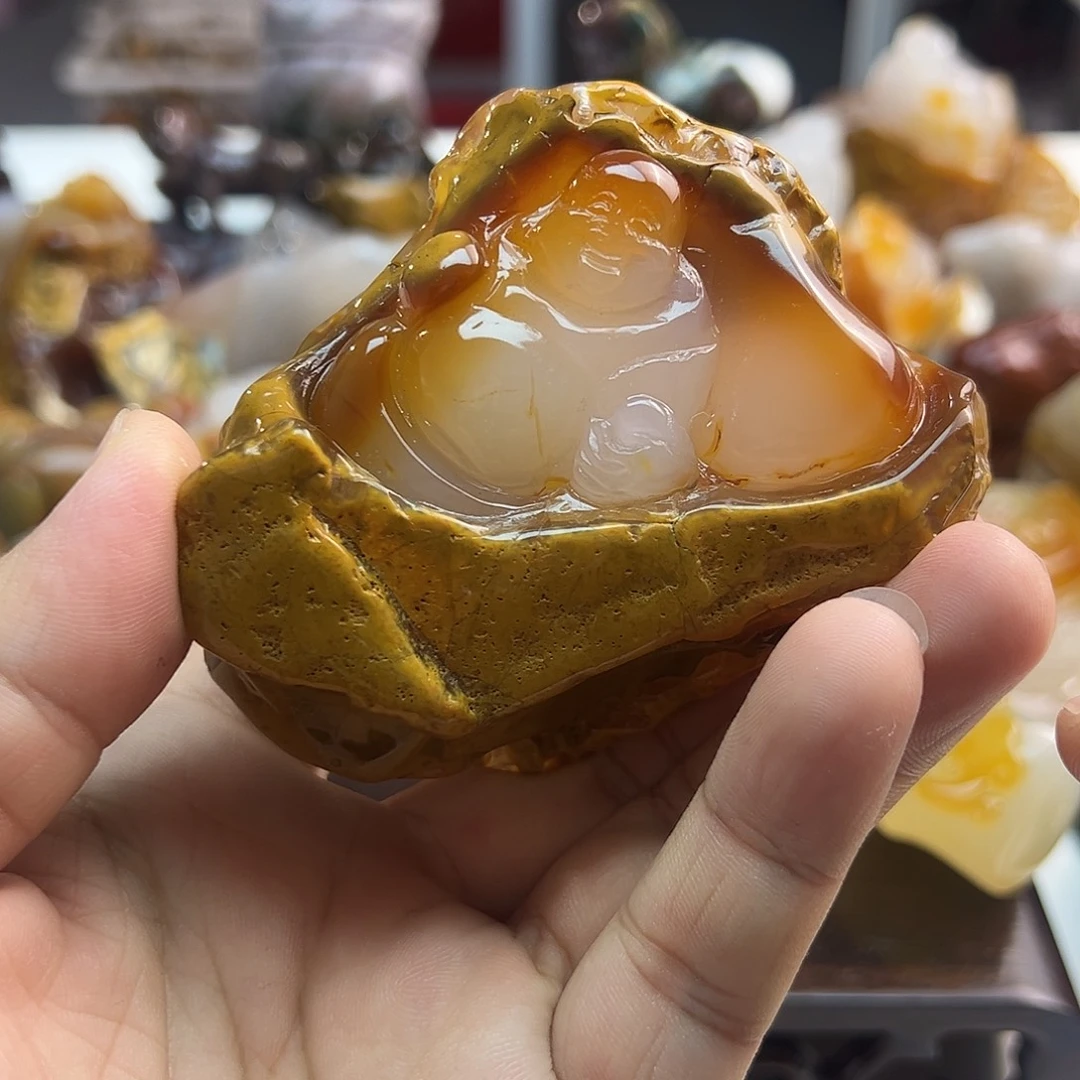 玛瑙/玉髓未镶嵌颈饰