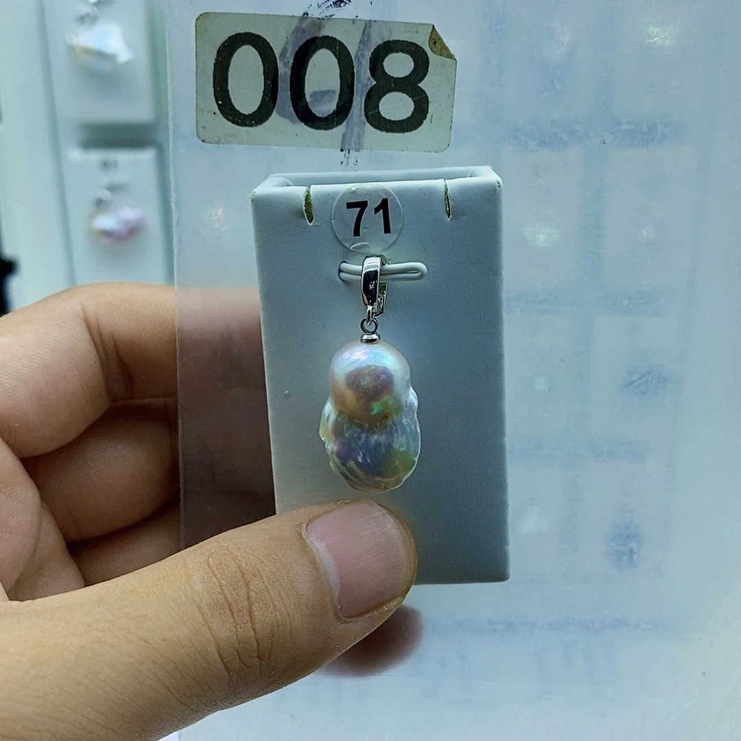 颈饰淡水珍珠合金