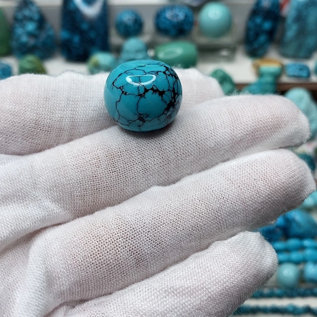 未镶嵌绿松石天然原矿 地大质检 抖音基地 顺丰发货