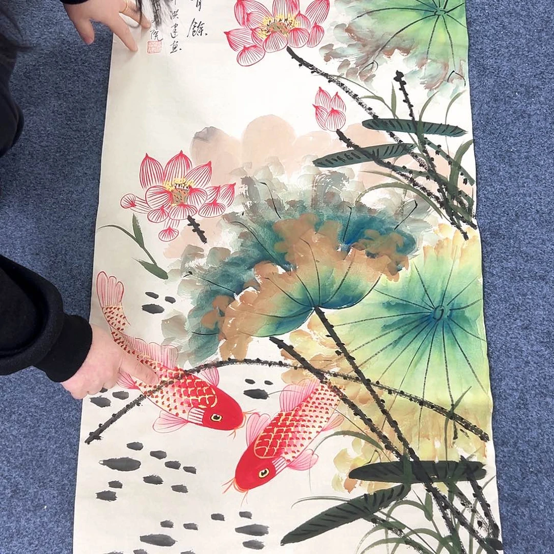 国画纯手绘字画作品