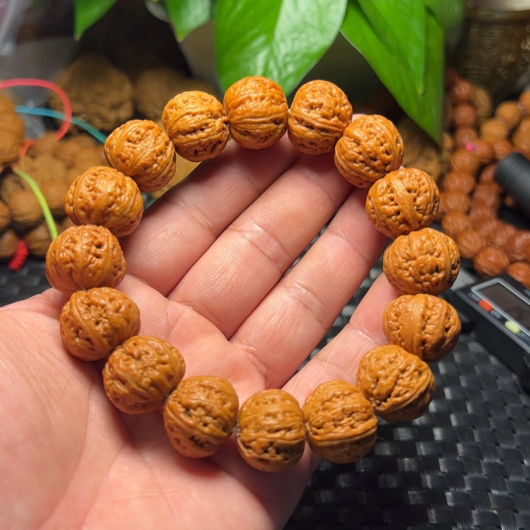 文玩核桃手串沙*小核桃