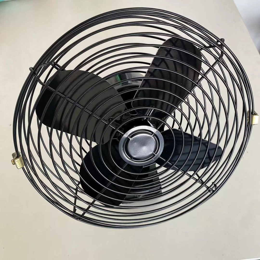 8寸大艺A3插脚户外无线金属网罩锂电扇（无电池）