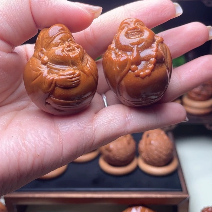 吊坠橄榄核财迷手球3.3