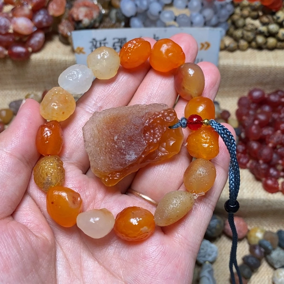玛瑙/玉髓手链未镶嵌