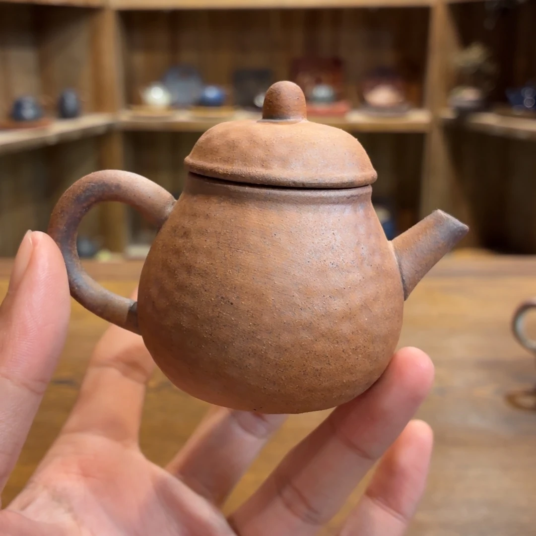 军***栈柴烧老岩泥茶器皿