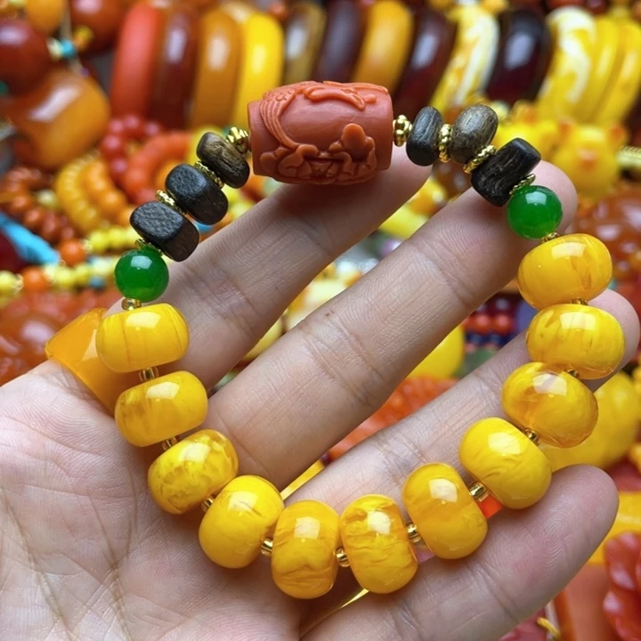 树脂制品45号算盘手串