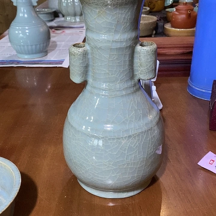 手工艺品琉璃酷****살龙泉青瓷龙汆烫壶的历史