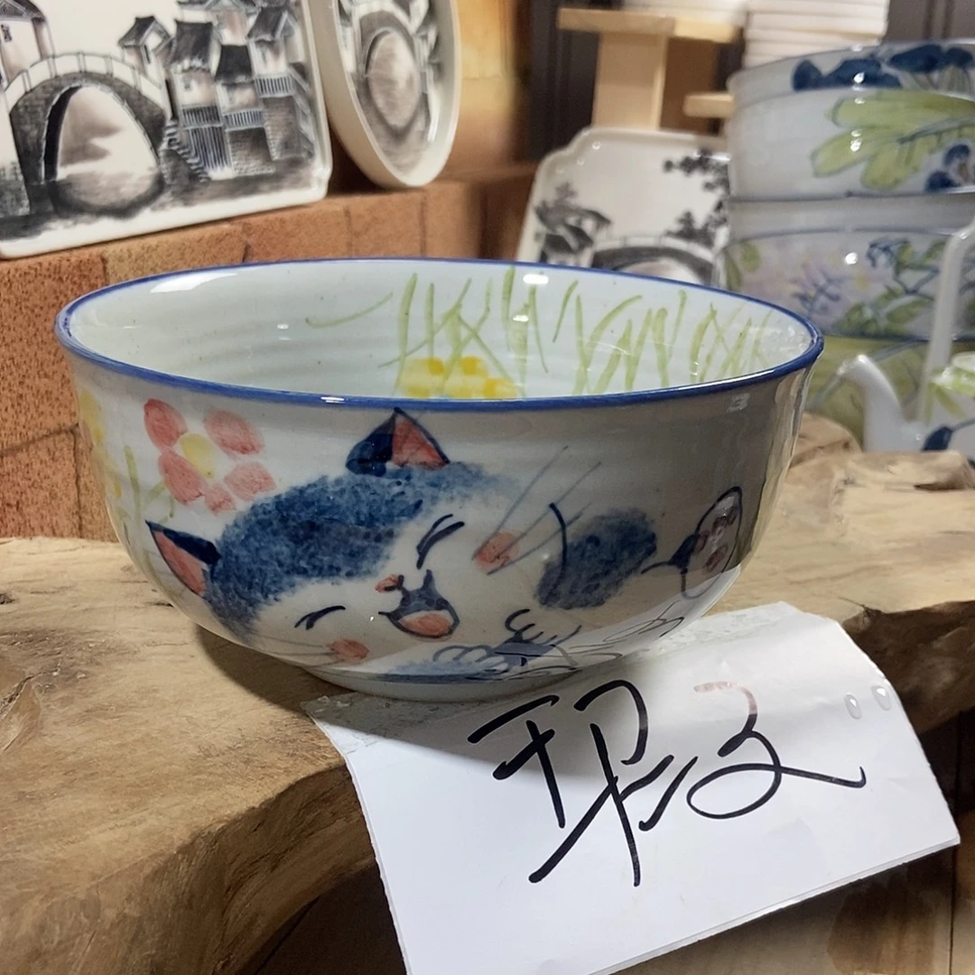 瑕疵 景德镇高温釉下彩餐具