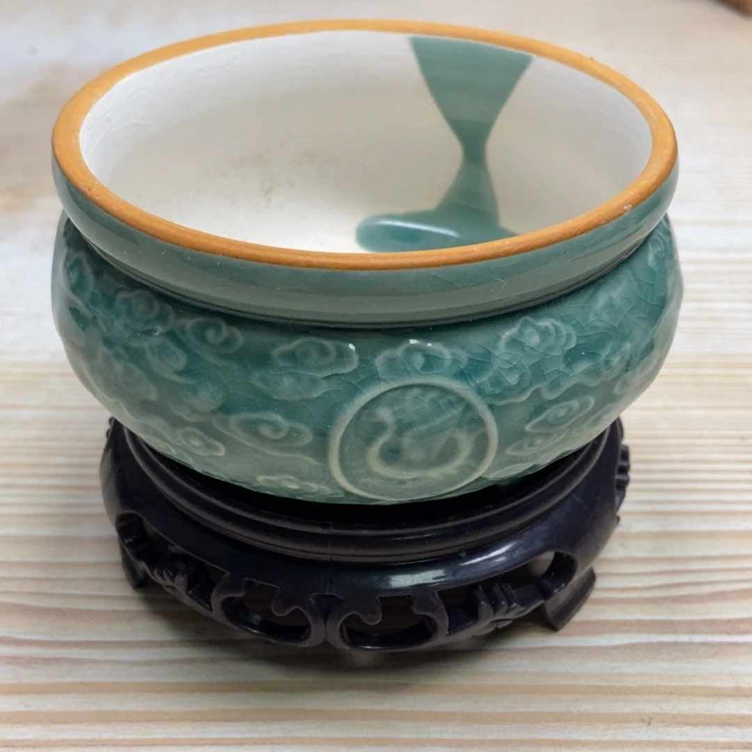 瓷片陶瓷花盆陶瓷艺术