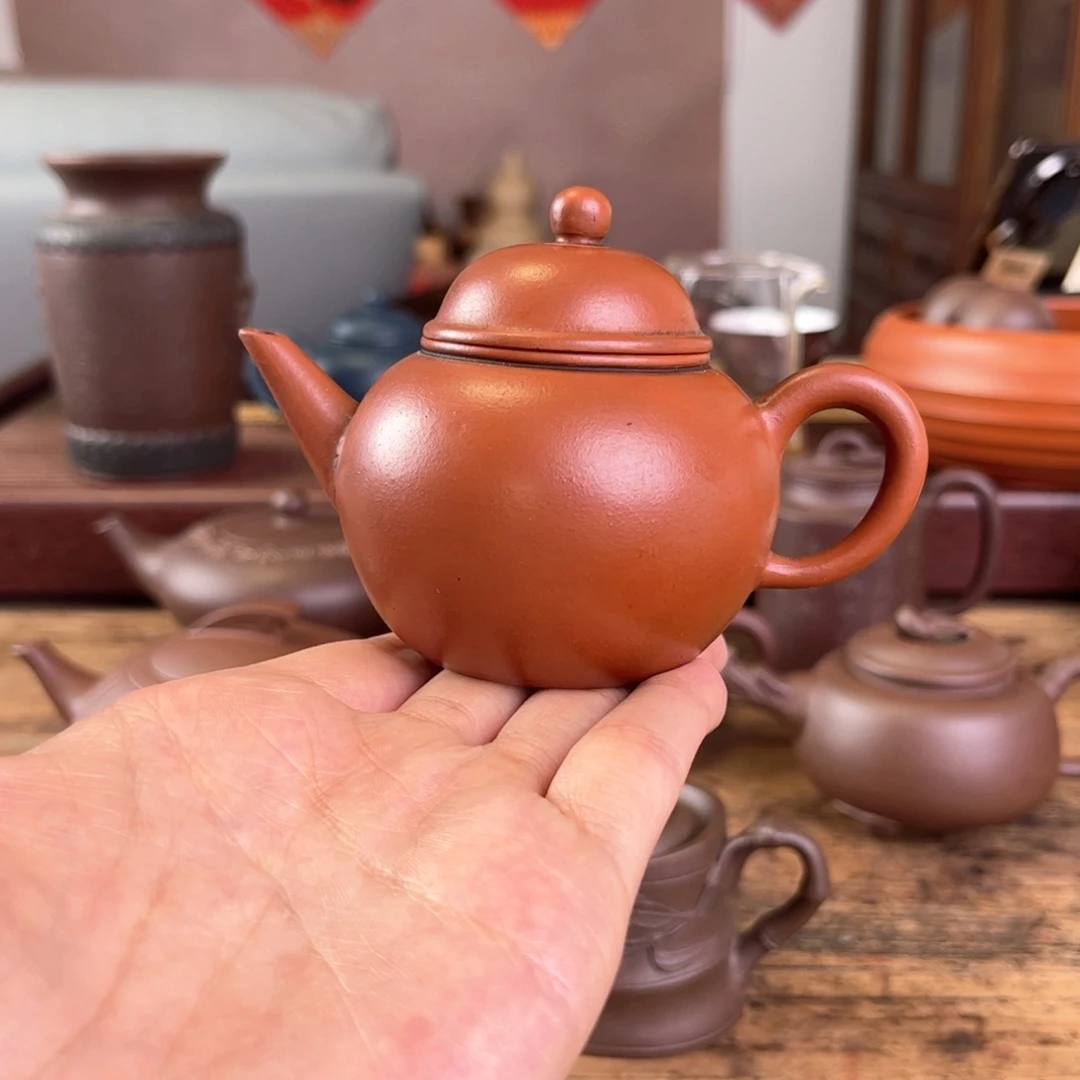 紫砂茶杯洺*早期朱泥小品
