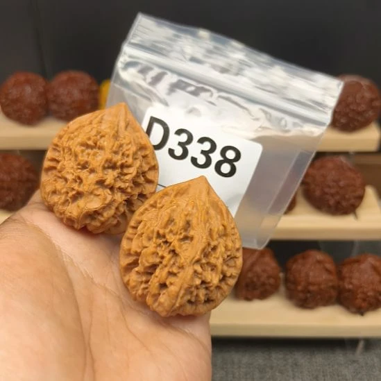 文玩核桃把件41官帽d338
