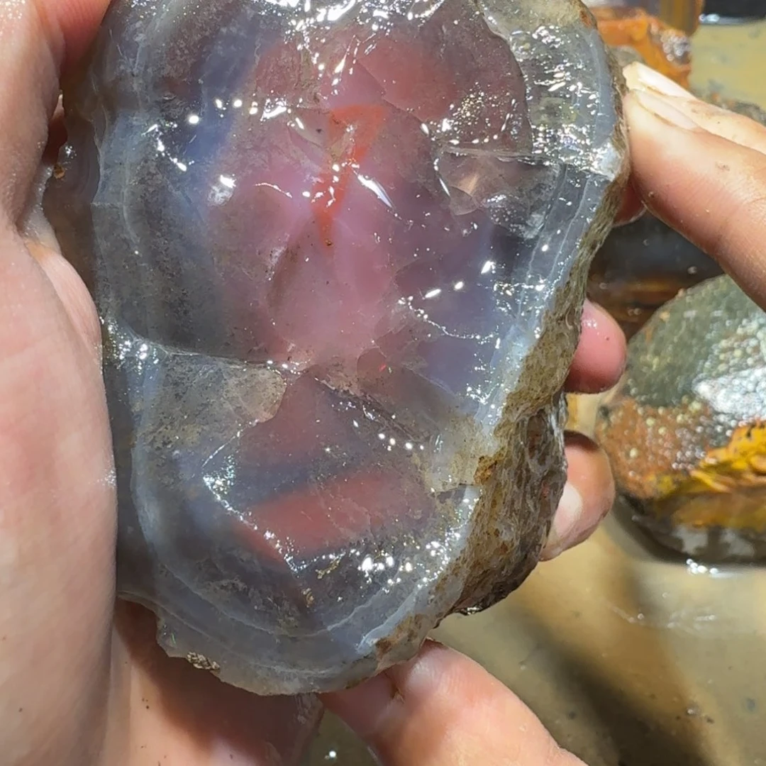 未镶嵌玛瑙/玉髓珠宝半成品