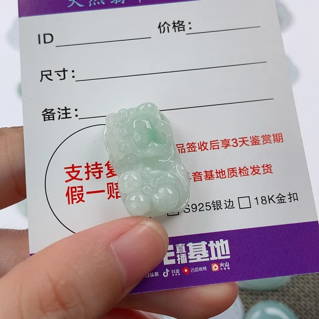 颈饰未镶嵌翡翠汤***圆翡翠