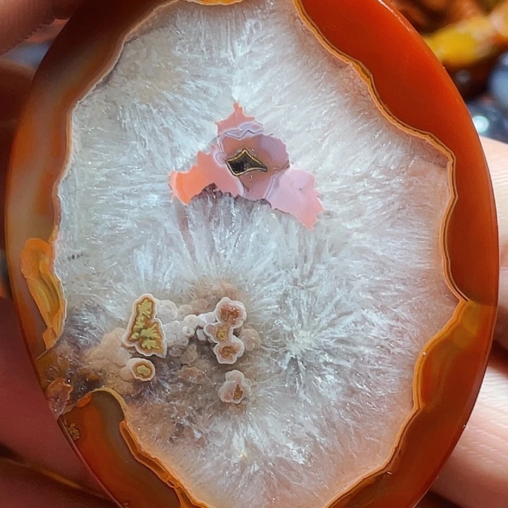 玛瑙/玉髓玛瑙未镶嵌竹**生