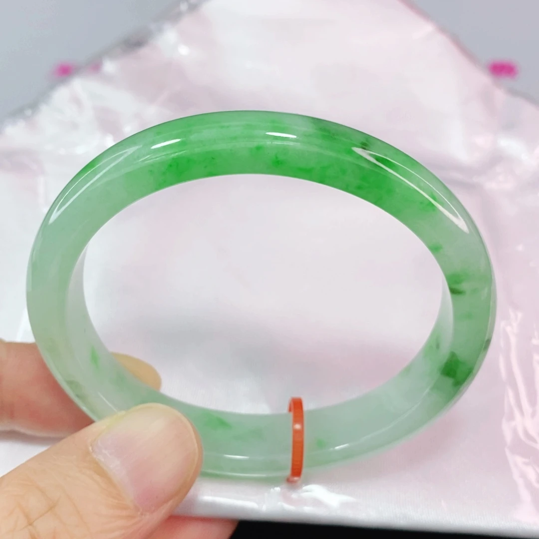 未镶嵌手镯翡翠54圈口贵妃