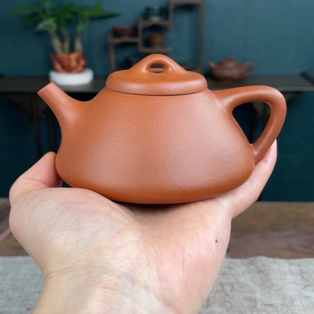 朱泥茶壶宜兴紫砂