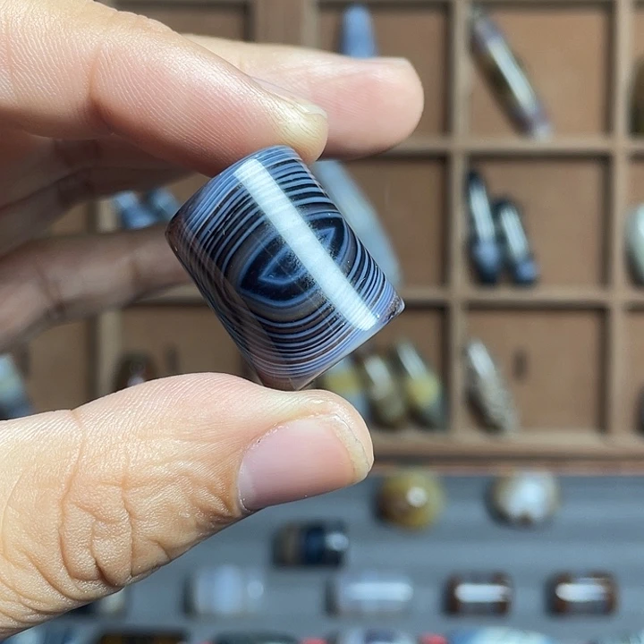 C***e玛瑙/玉髓合金颈饰