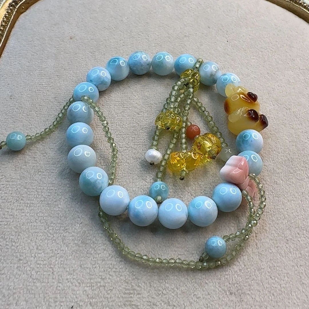 未镶嵌琥珀手链琥珀手串