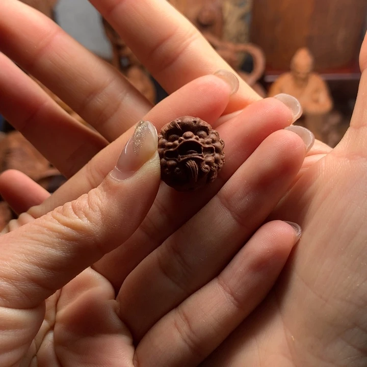 檀香木吊坠老山檀木貔貅
