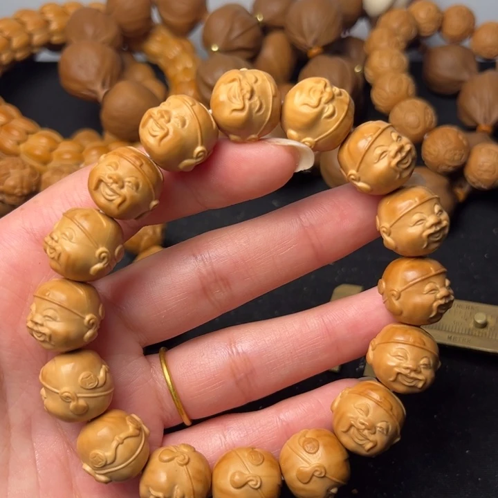 猴头核桃手串小地主