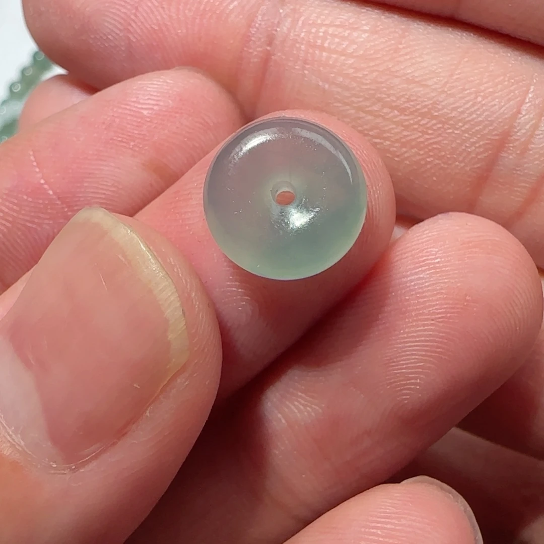 圈***圈定制翡翠未镶嵌天然翡翠平安扣