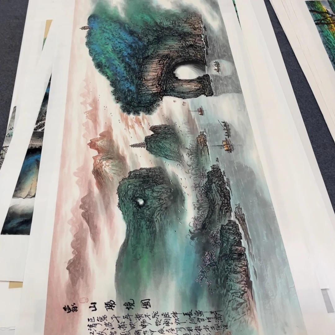 国画ZH精品国画单幅任发