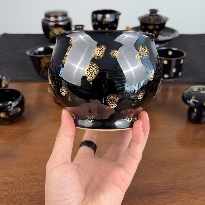 瓷点彩鹧鸪斑苹果水洗