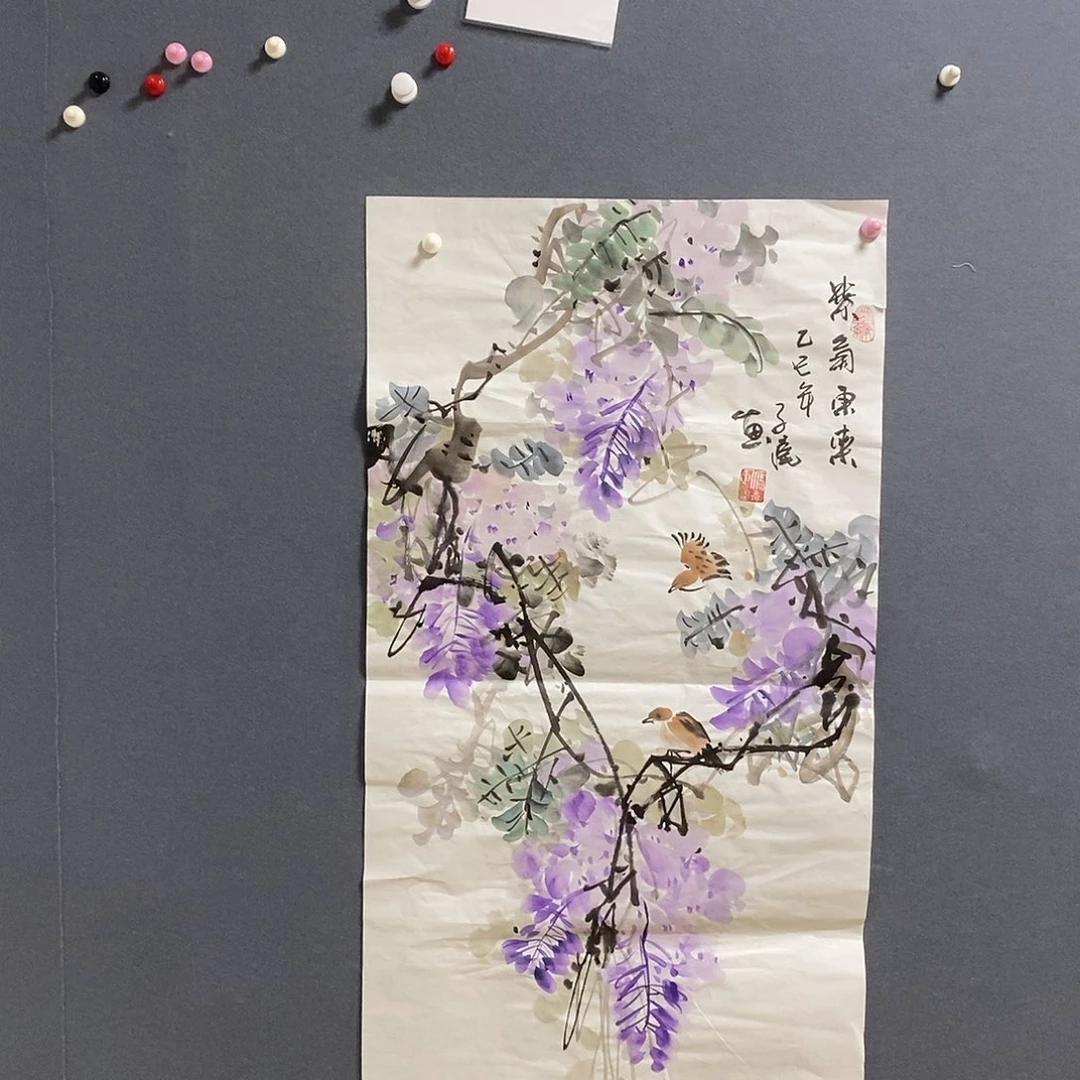 国画冯子豪50.100手绘画芯