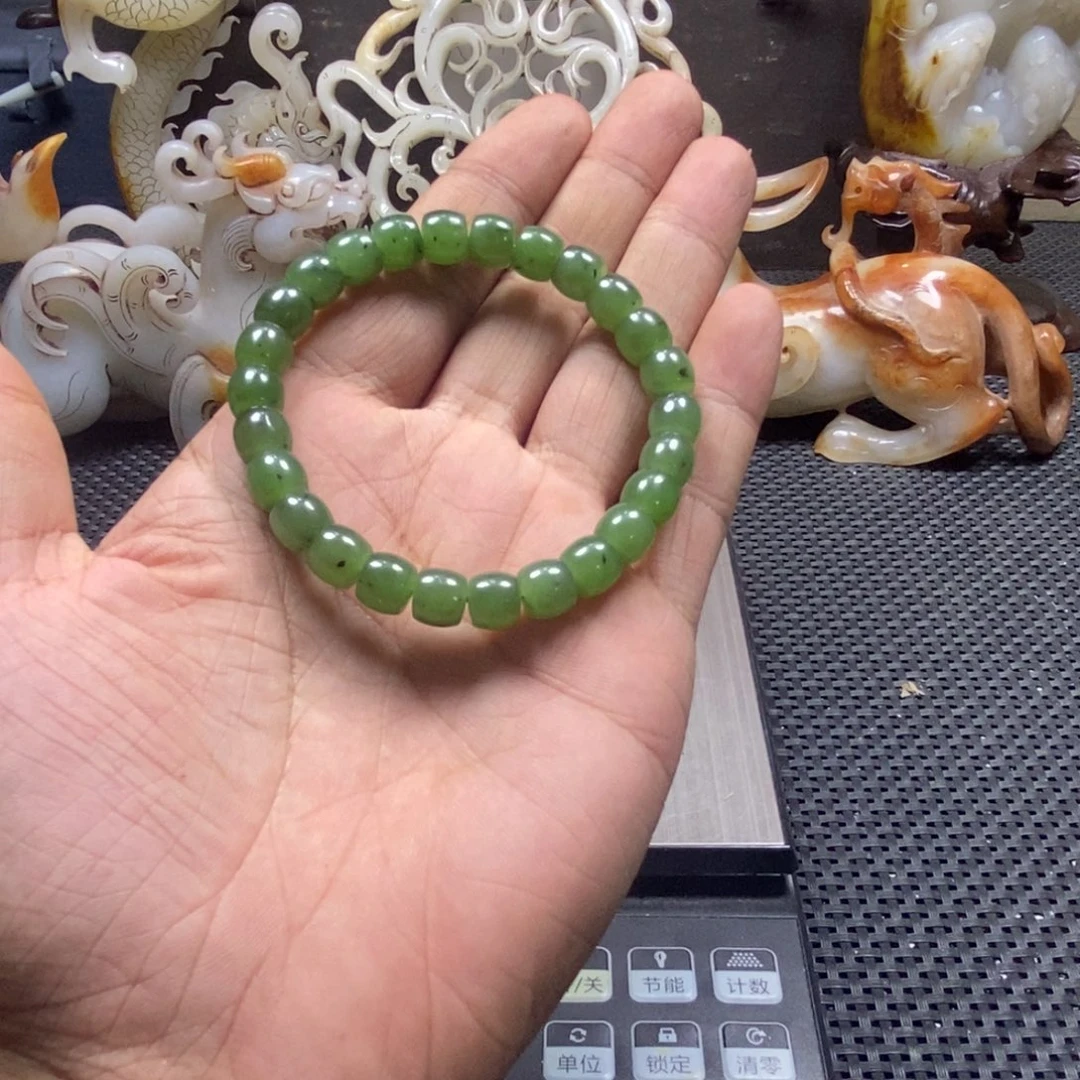 未镶嵌手链和田玉（糖玉）