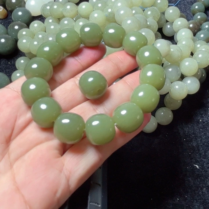 别***感手串未镶嵌和田玉16